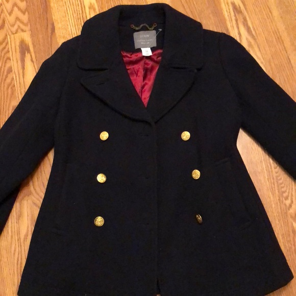 Women’s J. Crew majesty pea coat. - Picture 2 of 3